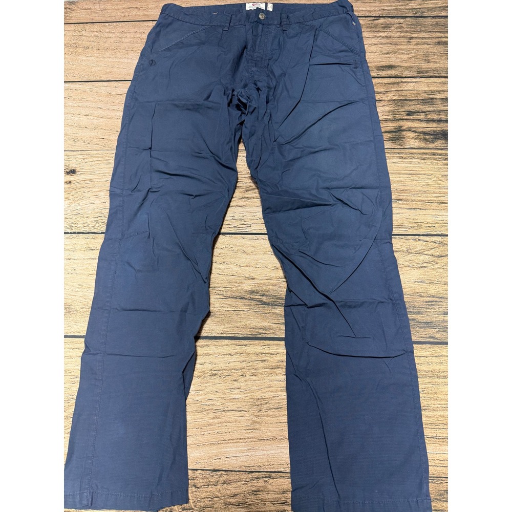 Fjallraven High Coast Trousers Mens 40 Navy Blue Hiking Outdoor Pants 82461